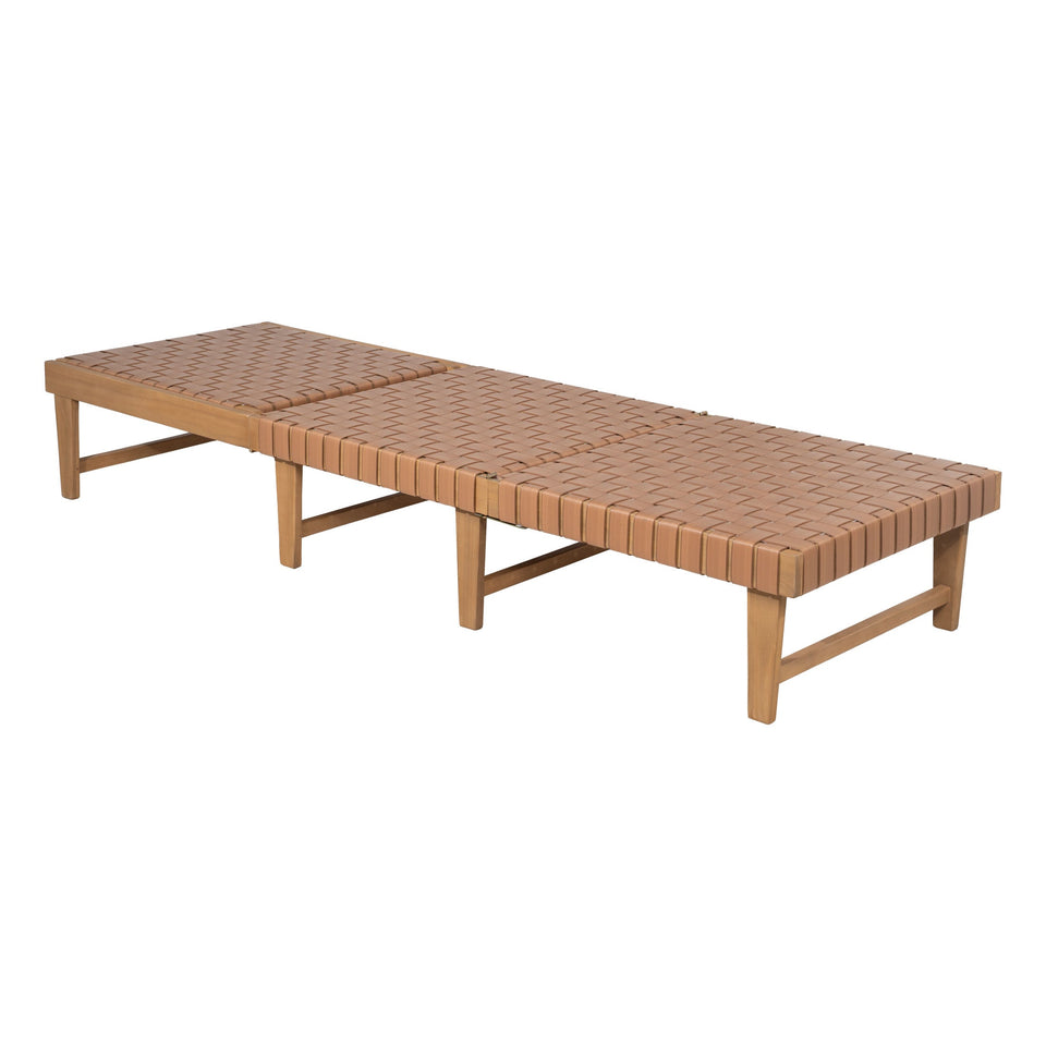 Breath Chaise Lounge Brown