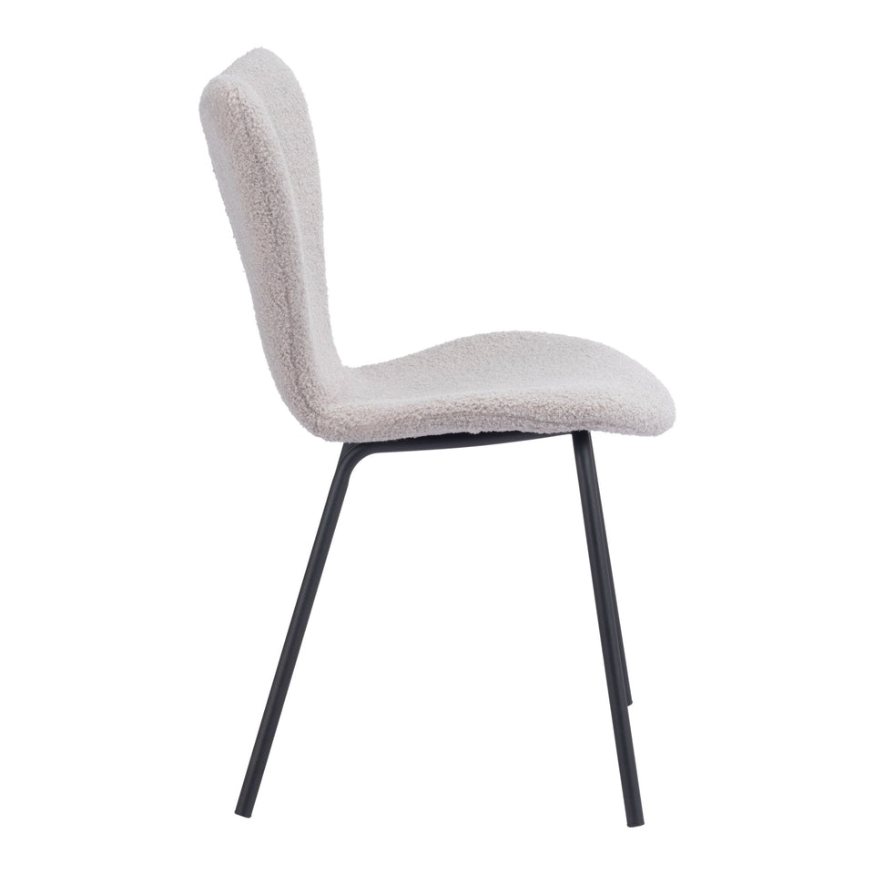 Thibideaux Dining Chair (Set of 2) Light Gray