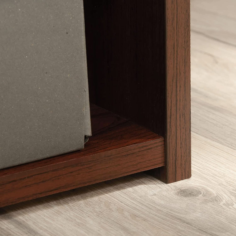 Beginnings 3 Shelf Bookcase In Brook Cherry Finish