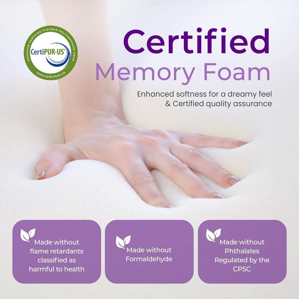 Cooling Gel Memory Foam Mattress Full Size Eight Inch