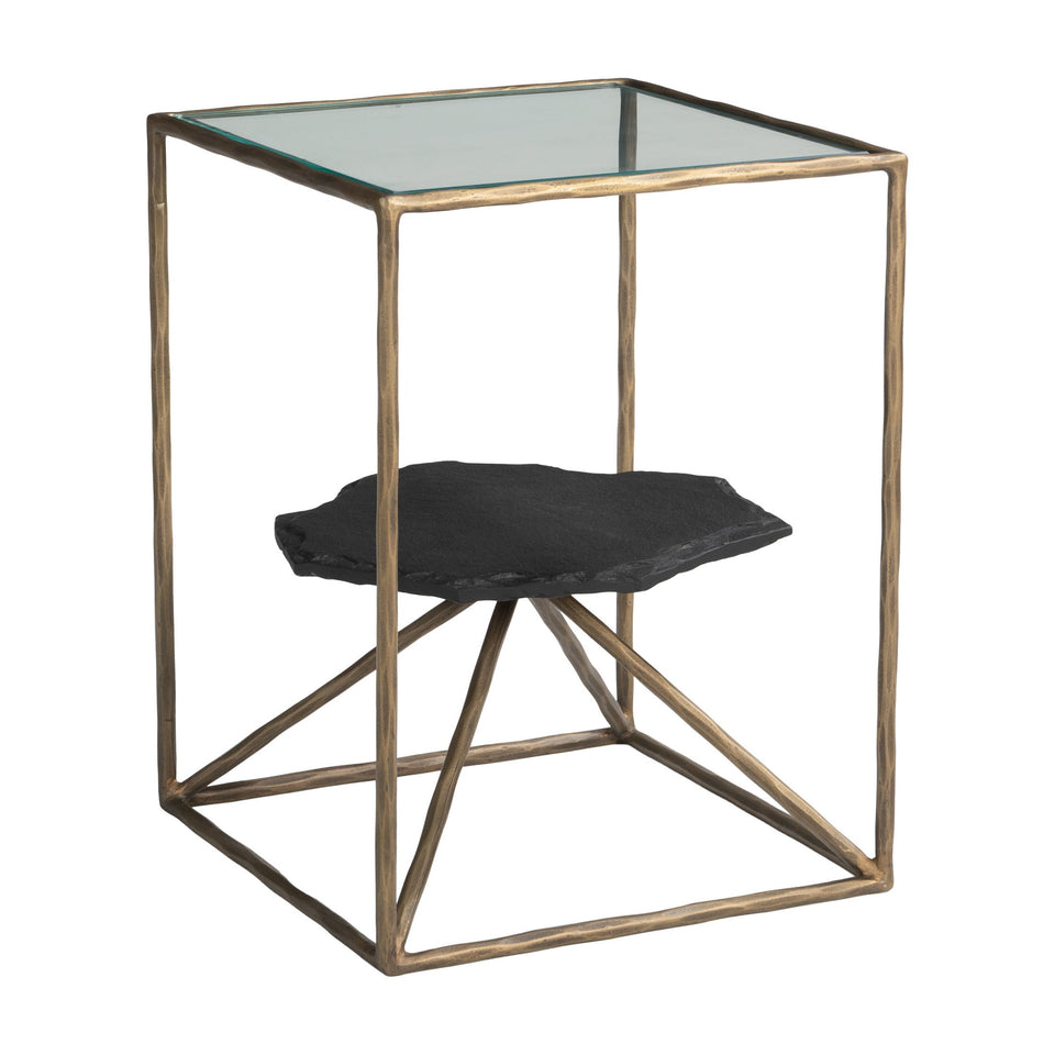 Ranol Side Table Brass