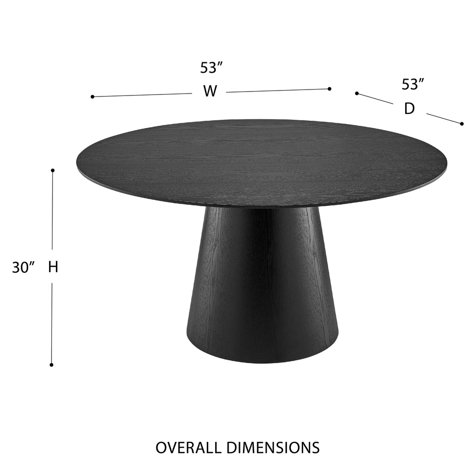 Wesley 53" Round Table