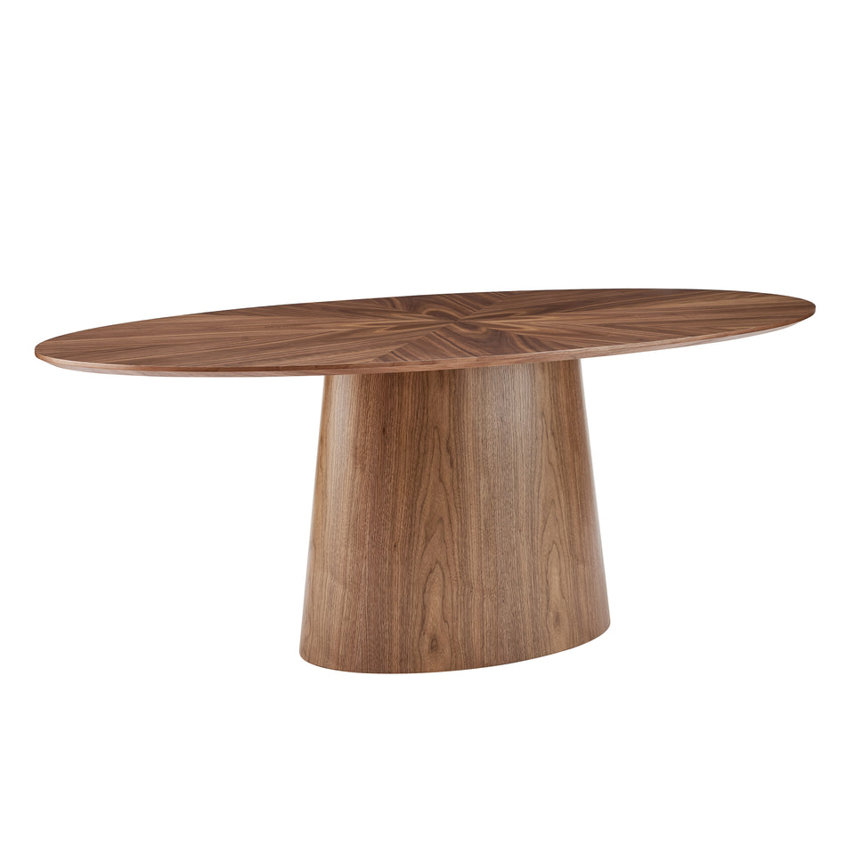 Deodat 79" Oval Table