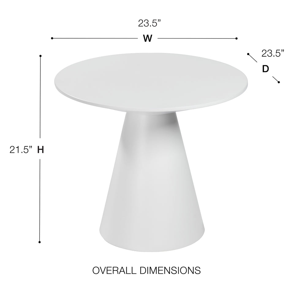Wesley 24" Side Table