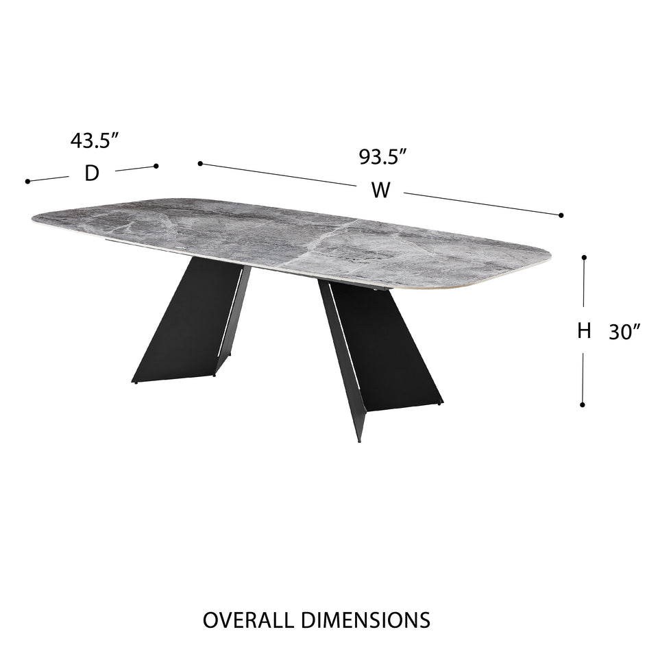 Lizarte 93" Table