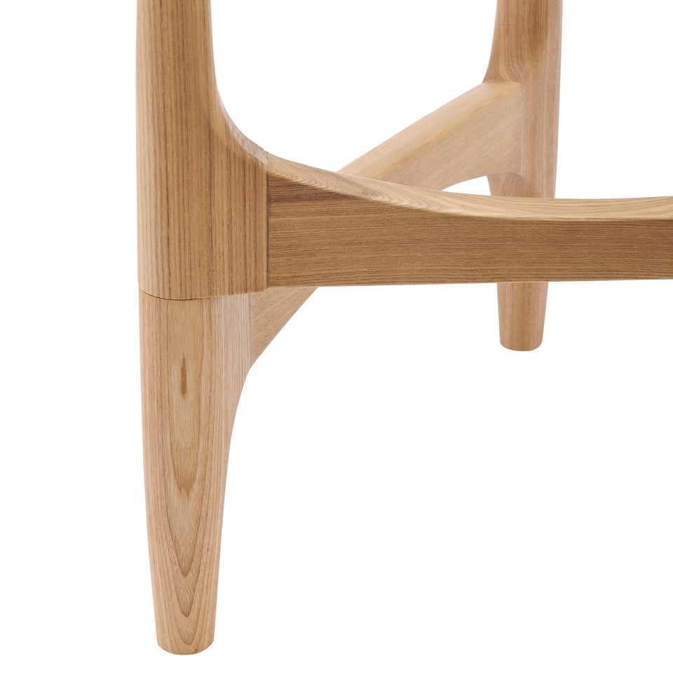 side table - top view