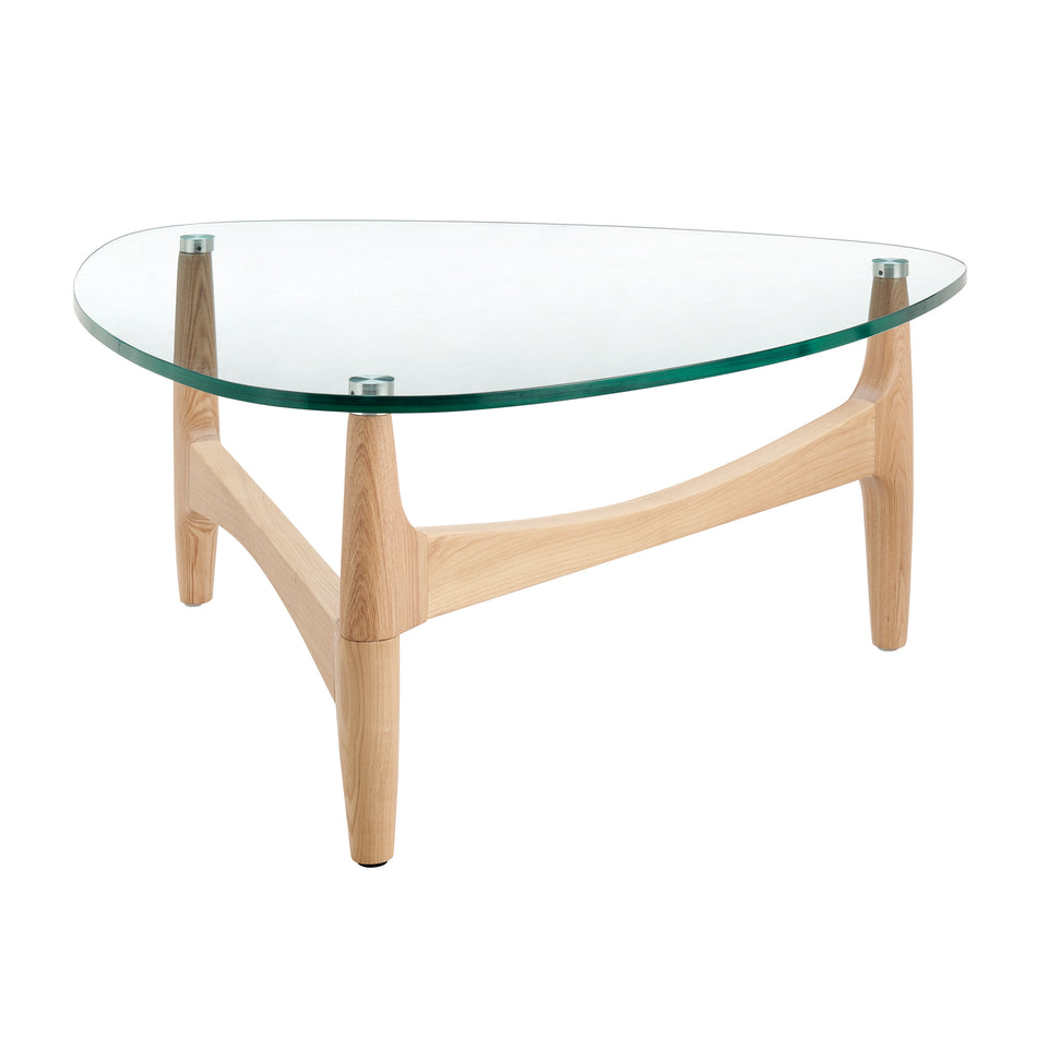 coffee table - side angle view