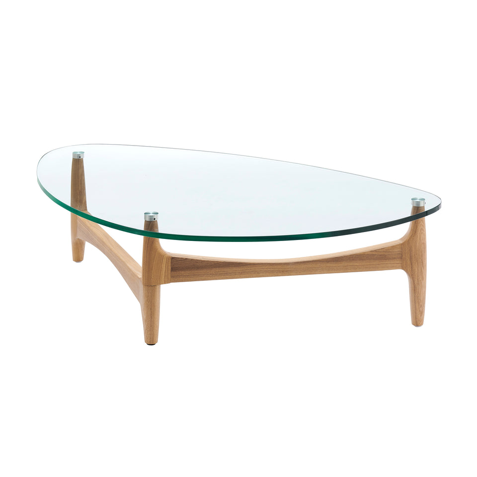 coffee table - side angle view