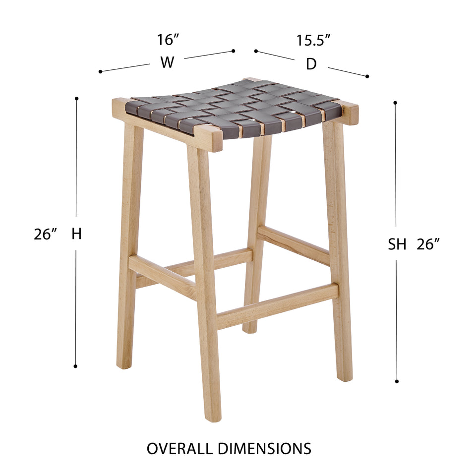 Evangeline Counter Stool without Backrest