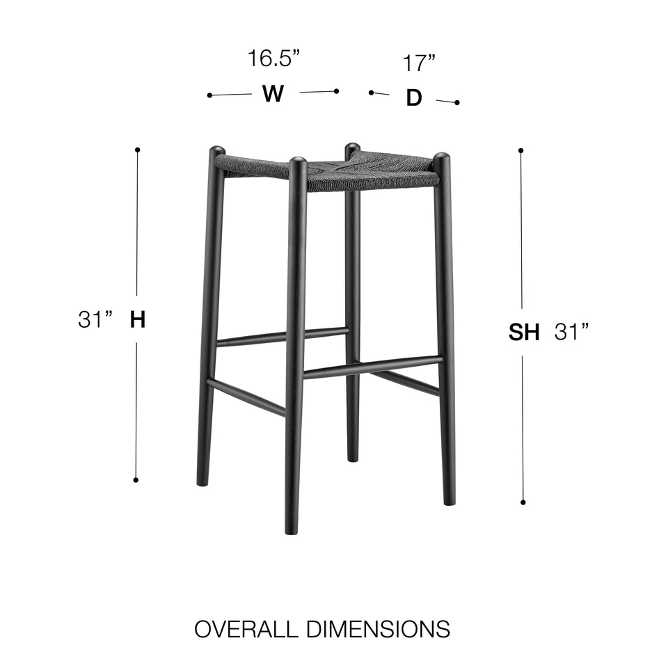 Evelina Bar Stool without Backrest