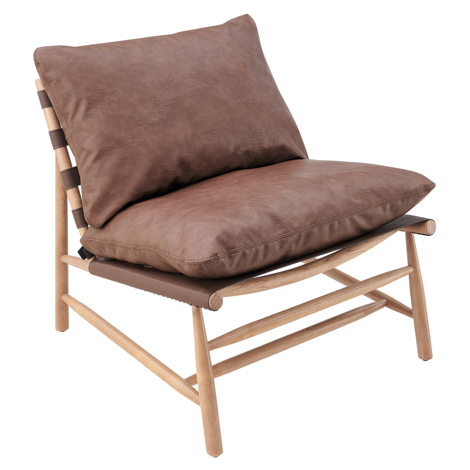 lounge chair - side angle view