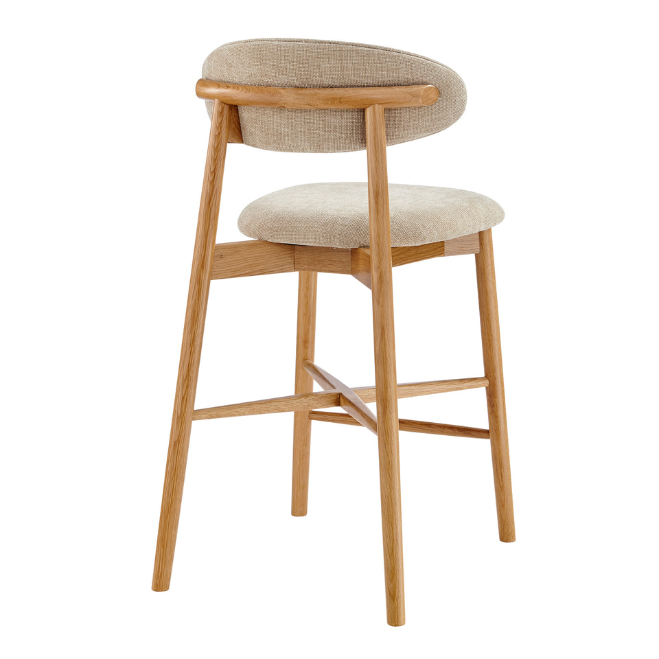 bar stool - back view
