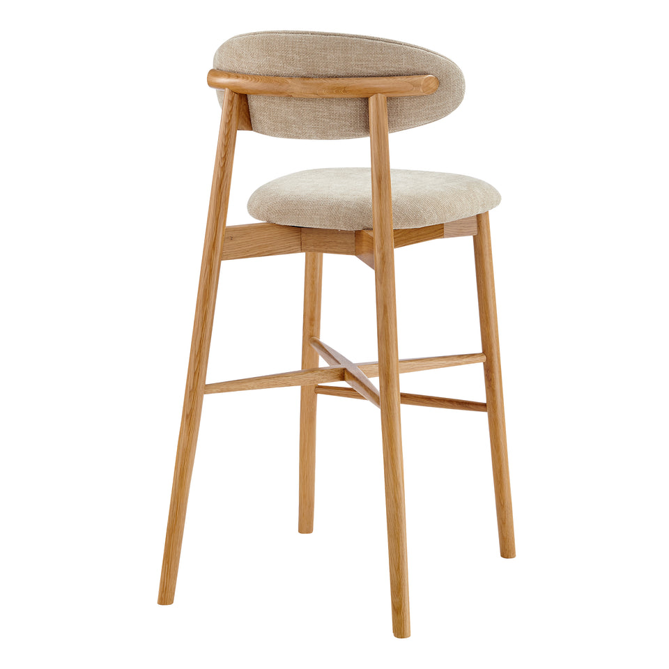bar stool - back view