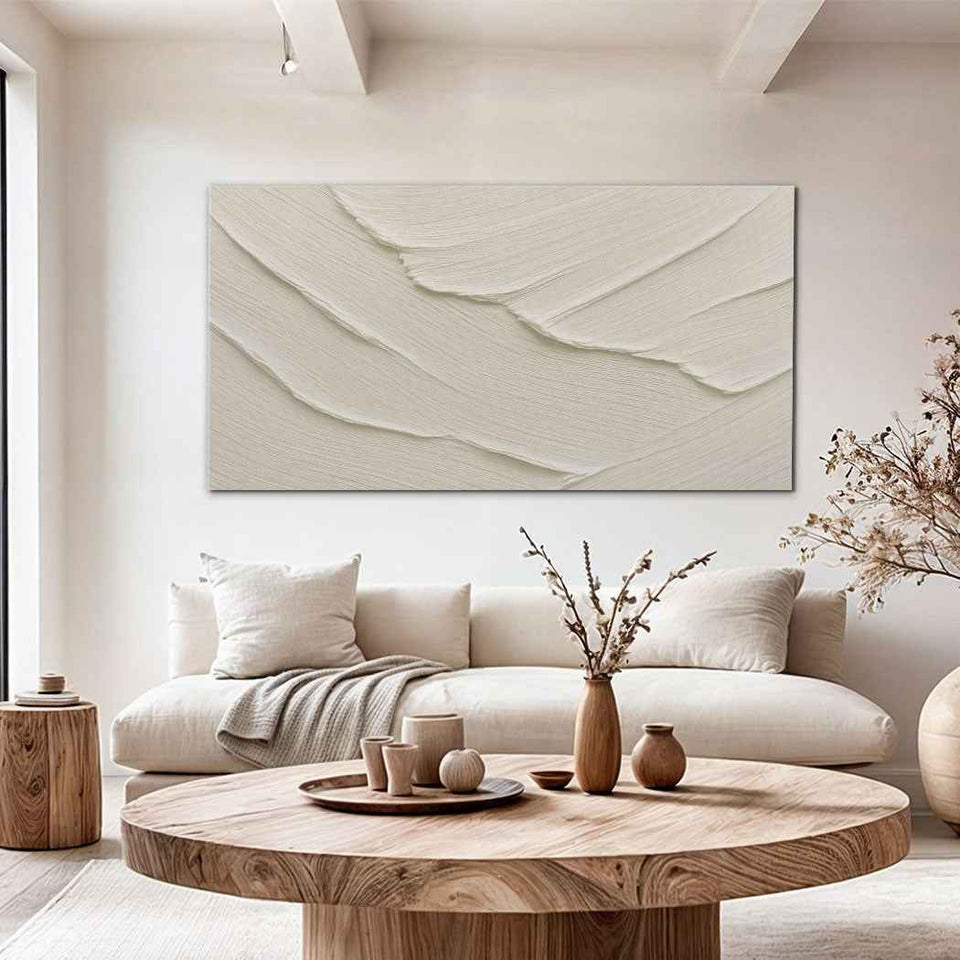 Abstract Minimalist Wave Wall Art II