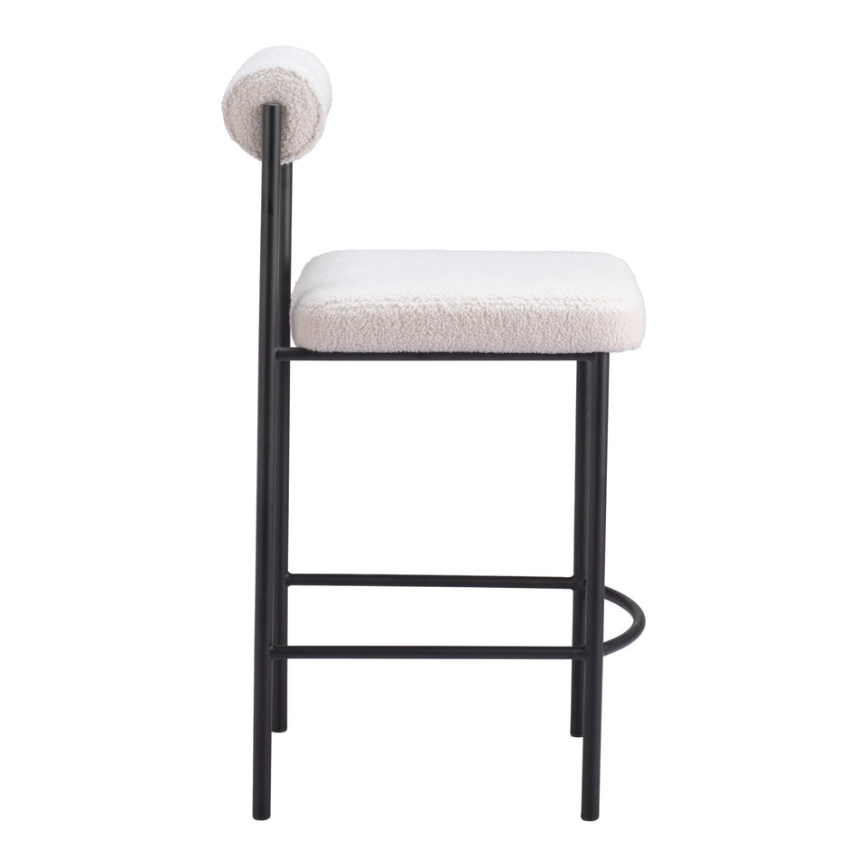 Livorno Counter Stool (Set of 2) Ivory