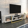 White Marble Pattern & Gold