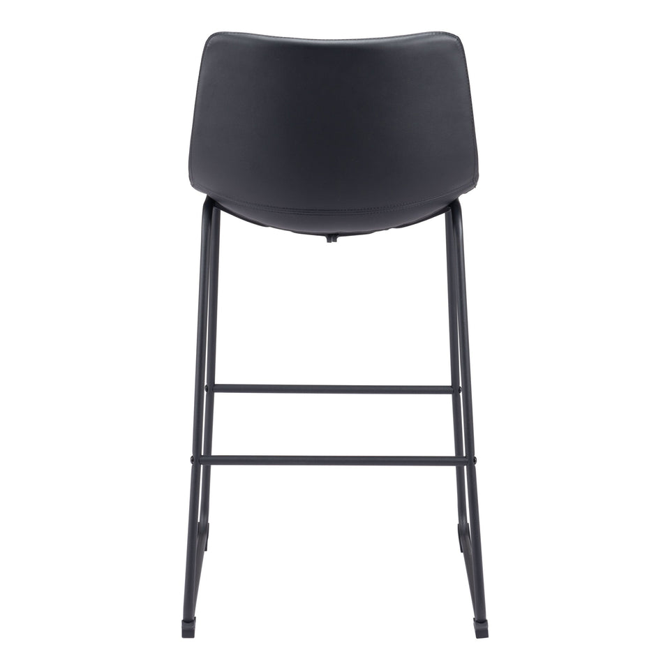 Smart Barstool (Set of 2) Black
