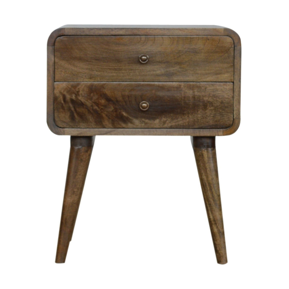 Curved Nightstand