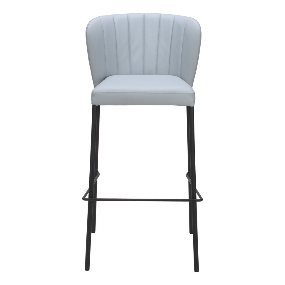 Linz Barstool (Set of 2) Gray