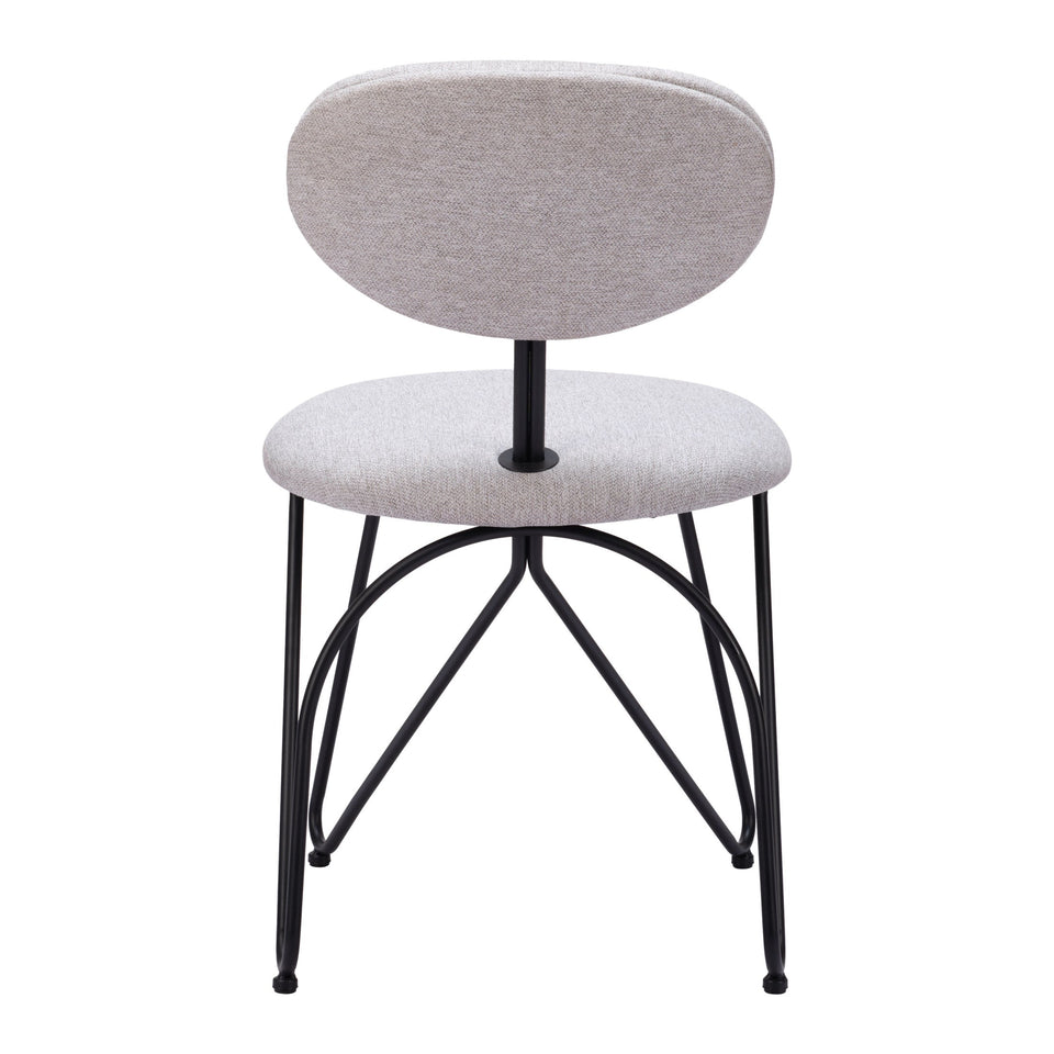Novi Dining Chair (Set of 2) Dove Gray