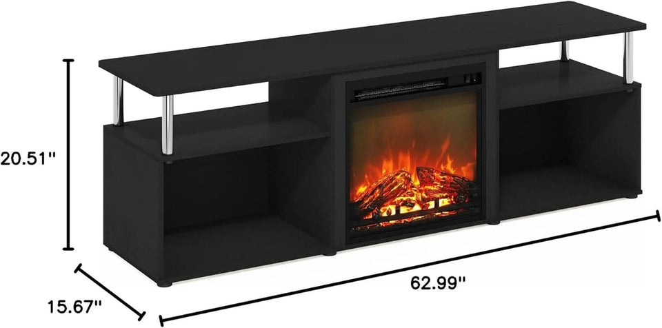 Entertainment Center With Electric Fireplace For 70 Inch TV