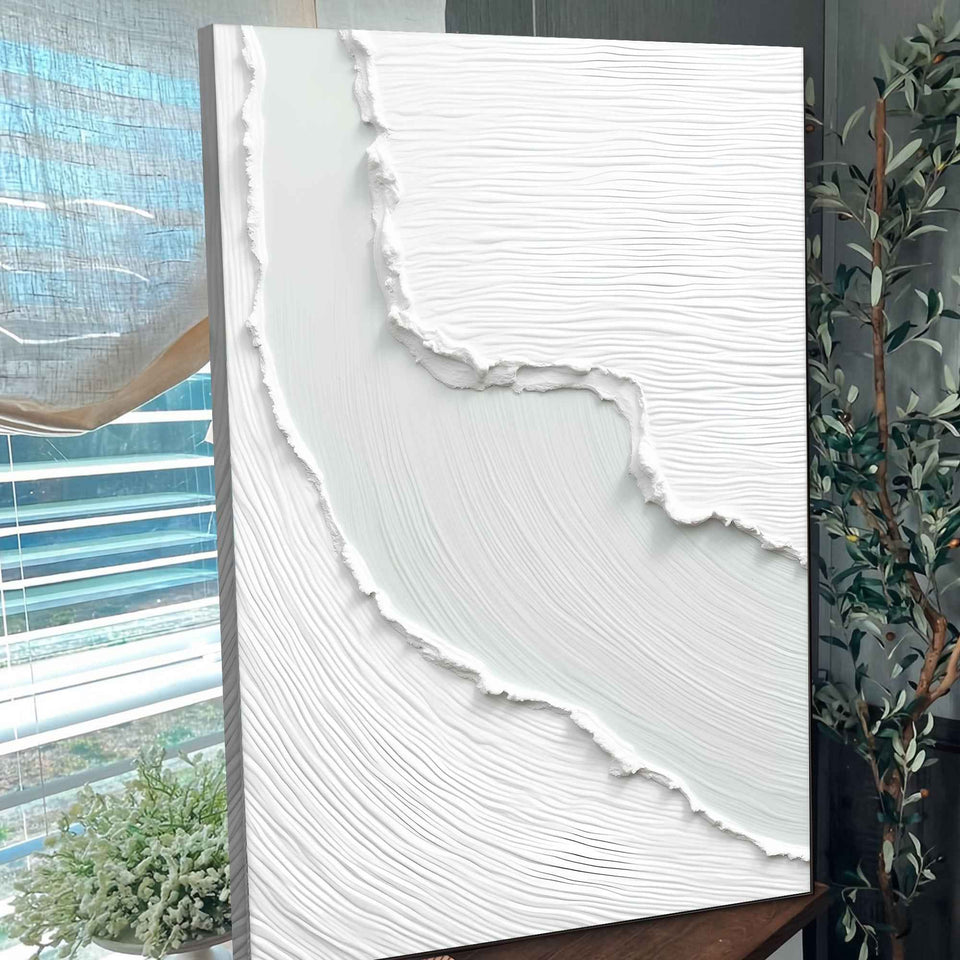 Abstract Minimalist Wave Wall Art