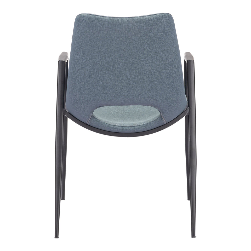 Desi Dining Chair (Set of 2) Azure Gray