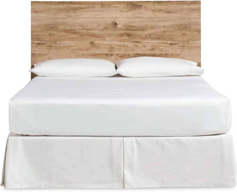 Rustic Queen Headboard Panel with Cozy Outdoor Vibes