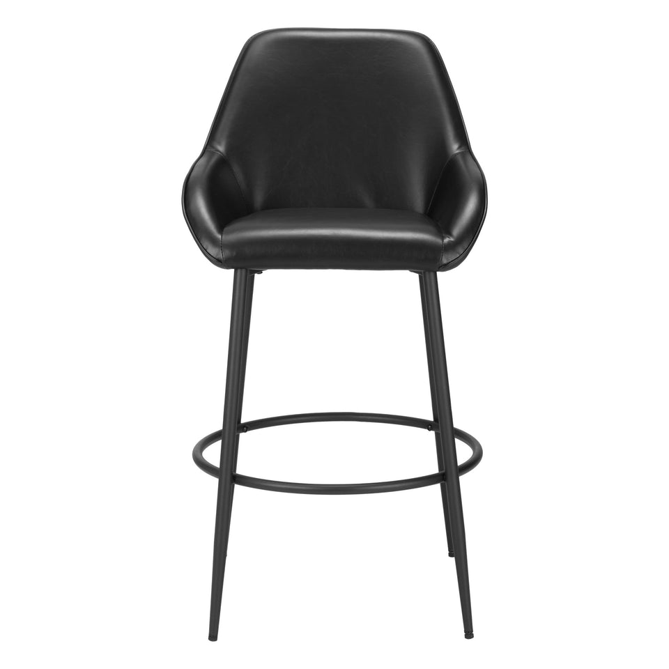 Vila Barstool (Set of 2) Black