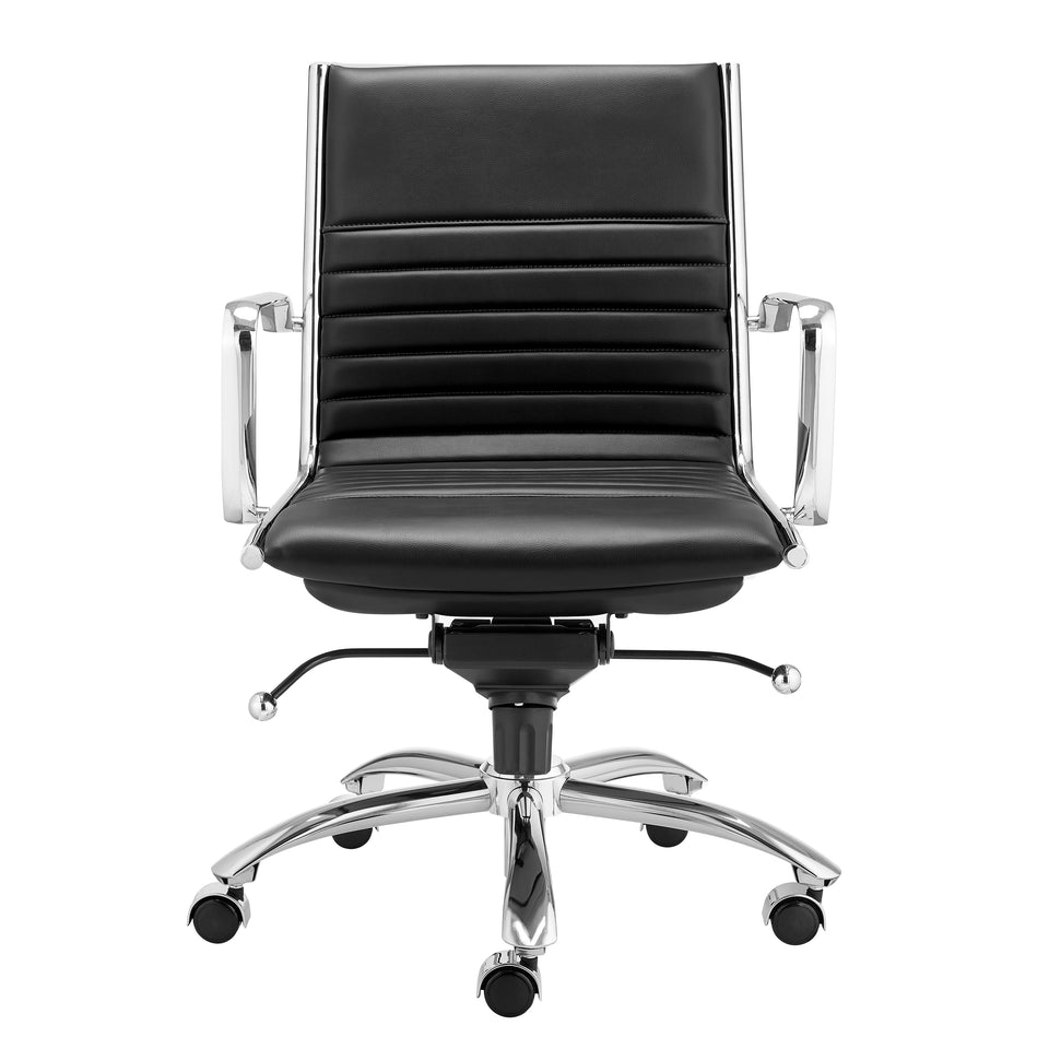 Dirk Low Back Office Chair in Leatherette