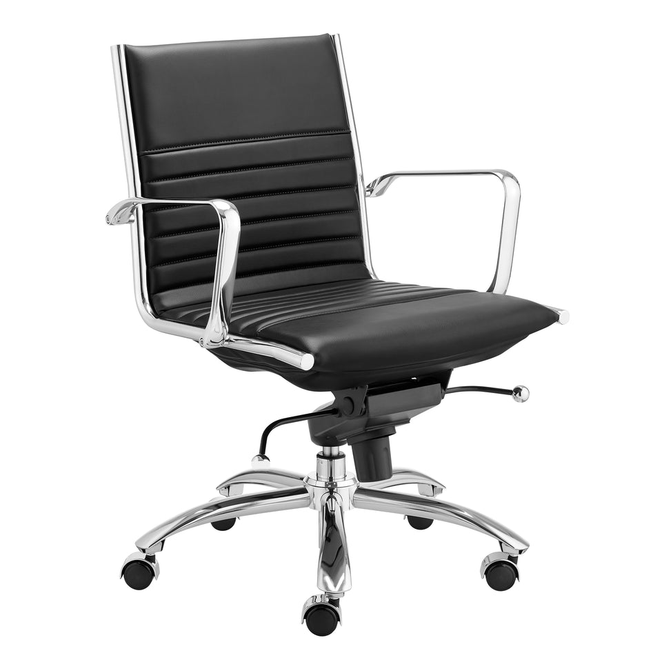 Dirk Low Back Office Chair in Leatherette