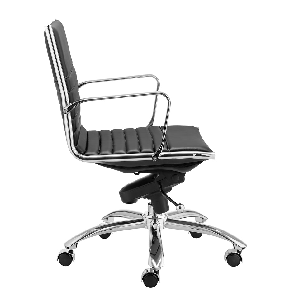 Dirk Low Back Office Chair in Leatherette