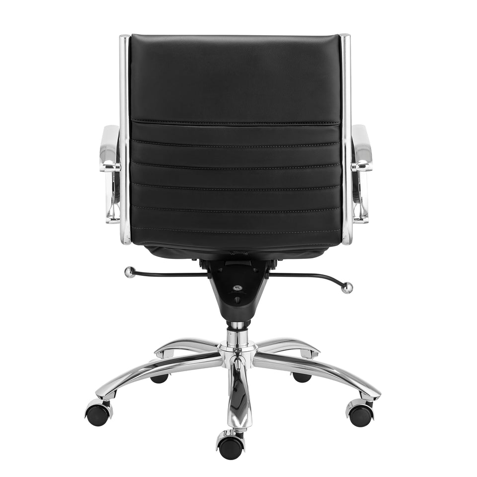 Dirk Low Back Office Chair in Leatherette