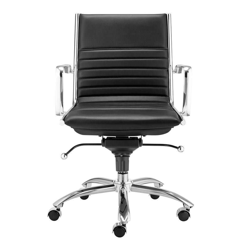 Dirk Low Back Office Chair in Leatherette