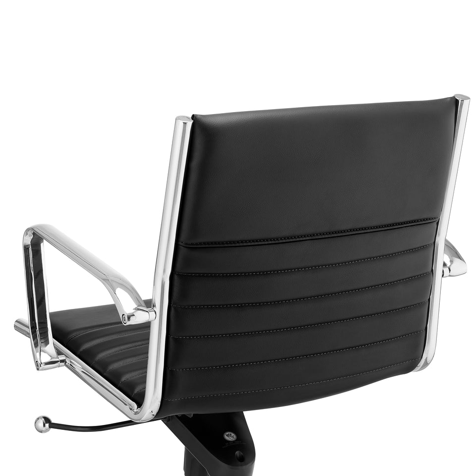 Dirk Low Back Office Chair in Leatherette