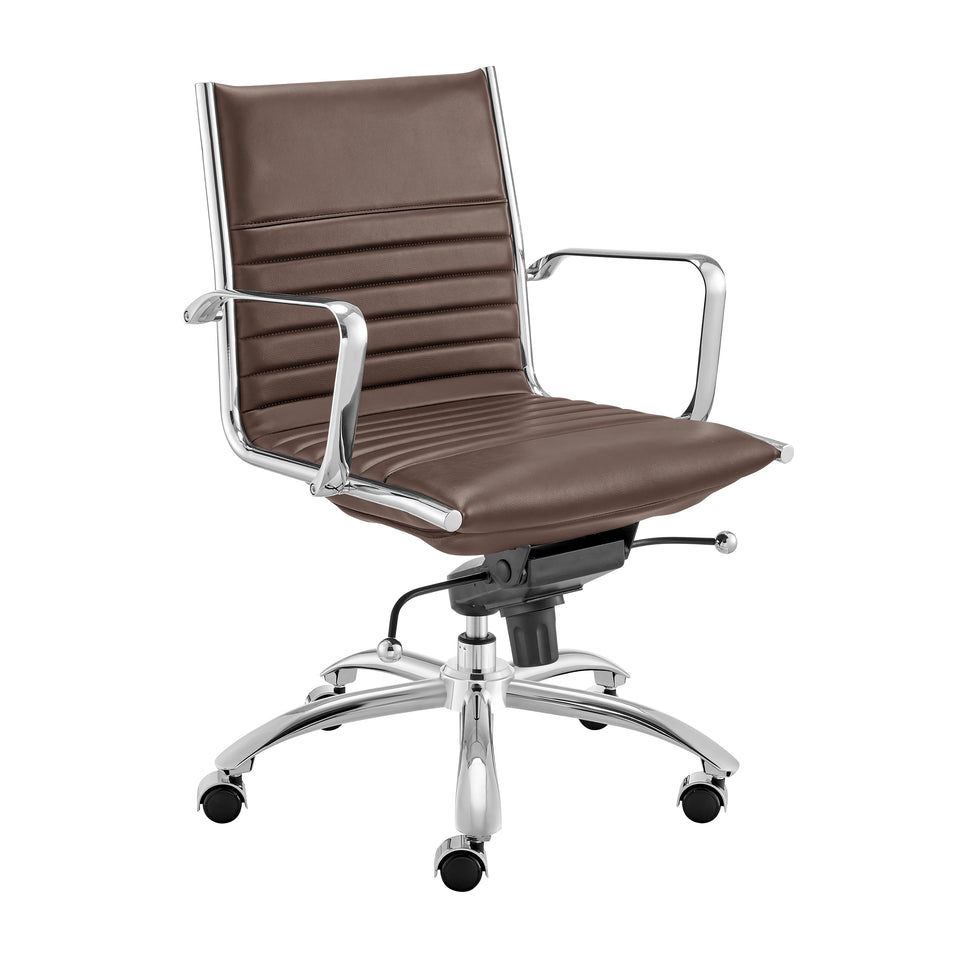 Dirk Low Back Office Chair in Leatherette