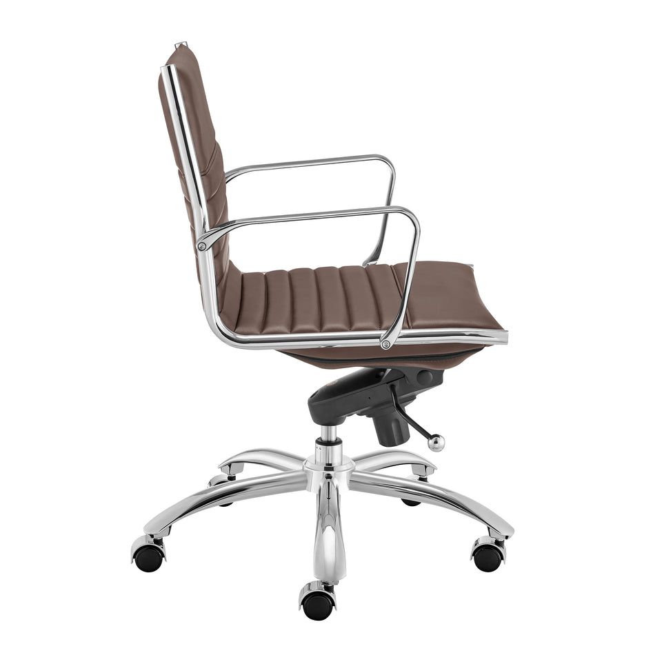 Dirk Low Back Office Chair in Leatherette
