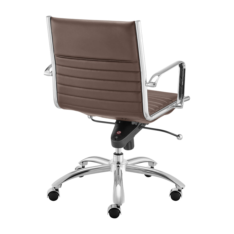 Dirk Low Back Office Chair in Leatherette