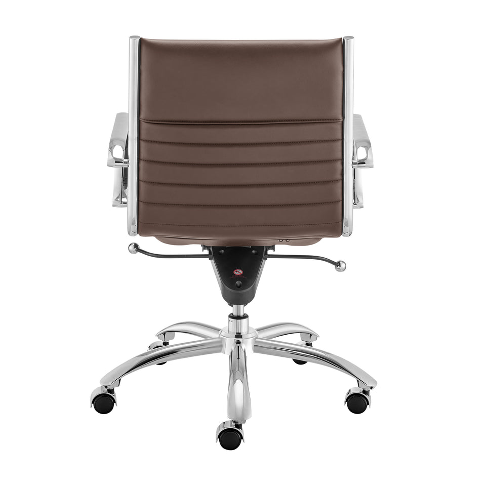 Dirk Low Back Office Chair in Leatherette