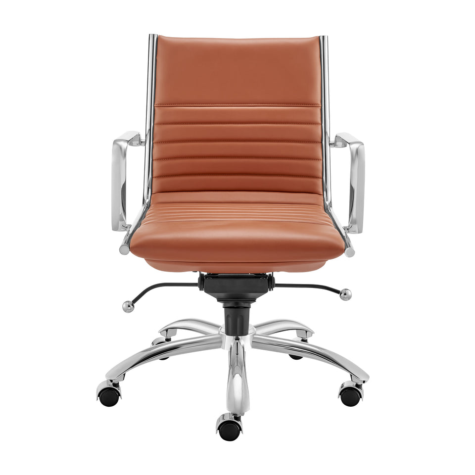 Dirk Low Back Office Chair in Leatherette