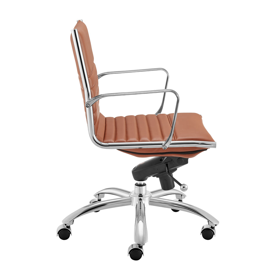 Dirk Low Back Office Chair in Leatherette
