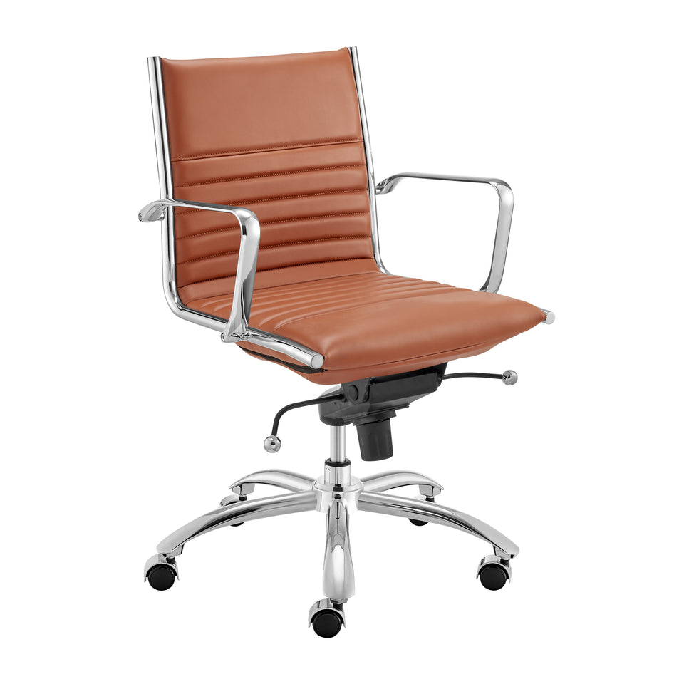 Dirk Low Back Office Chair in Leatherette