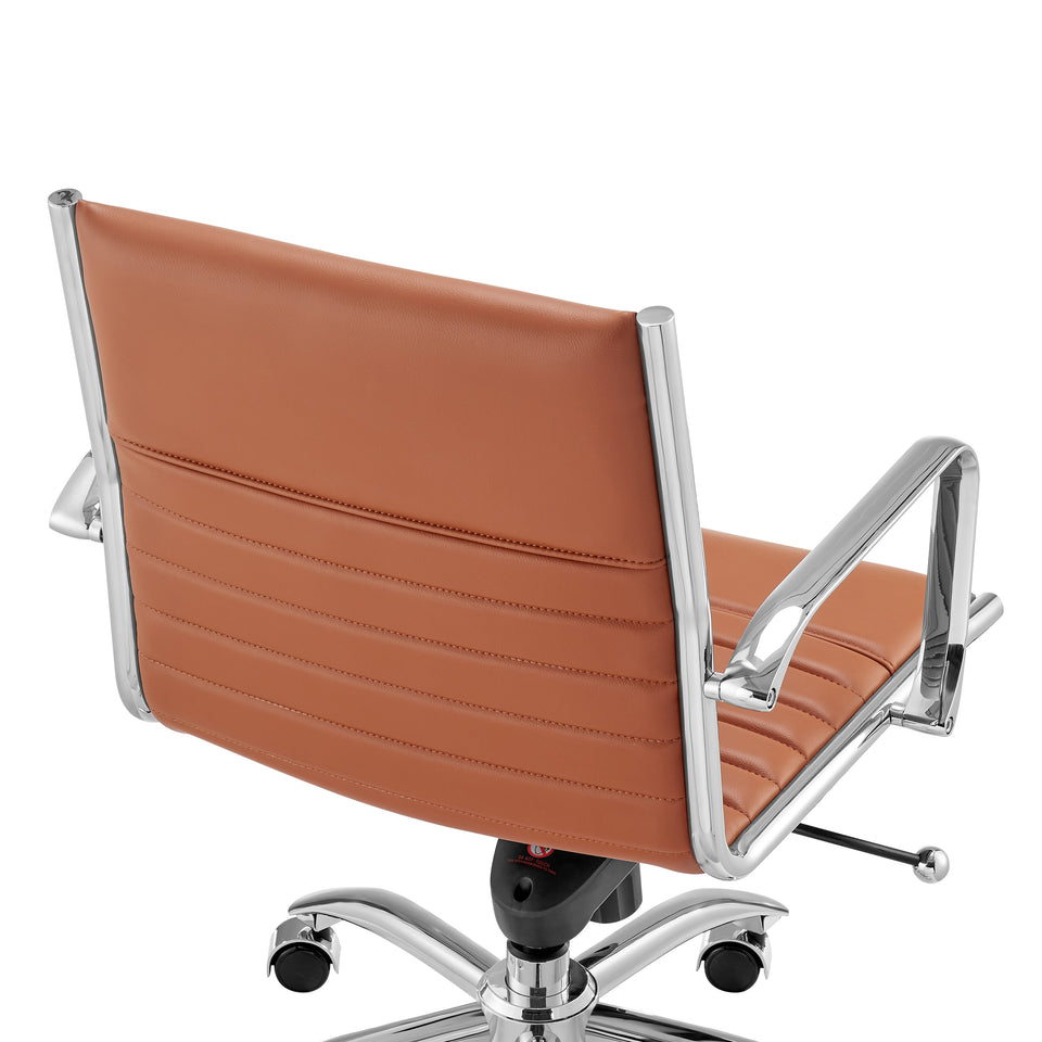 Dirk Low Back Office Chair in Leatherette
