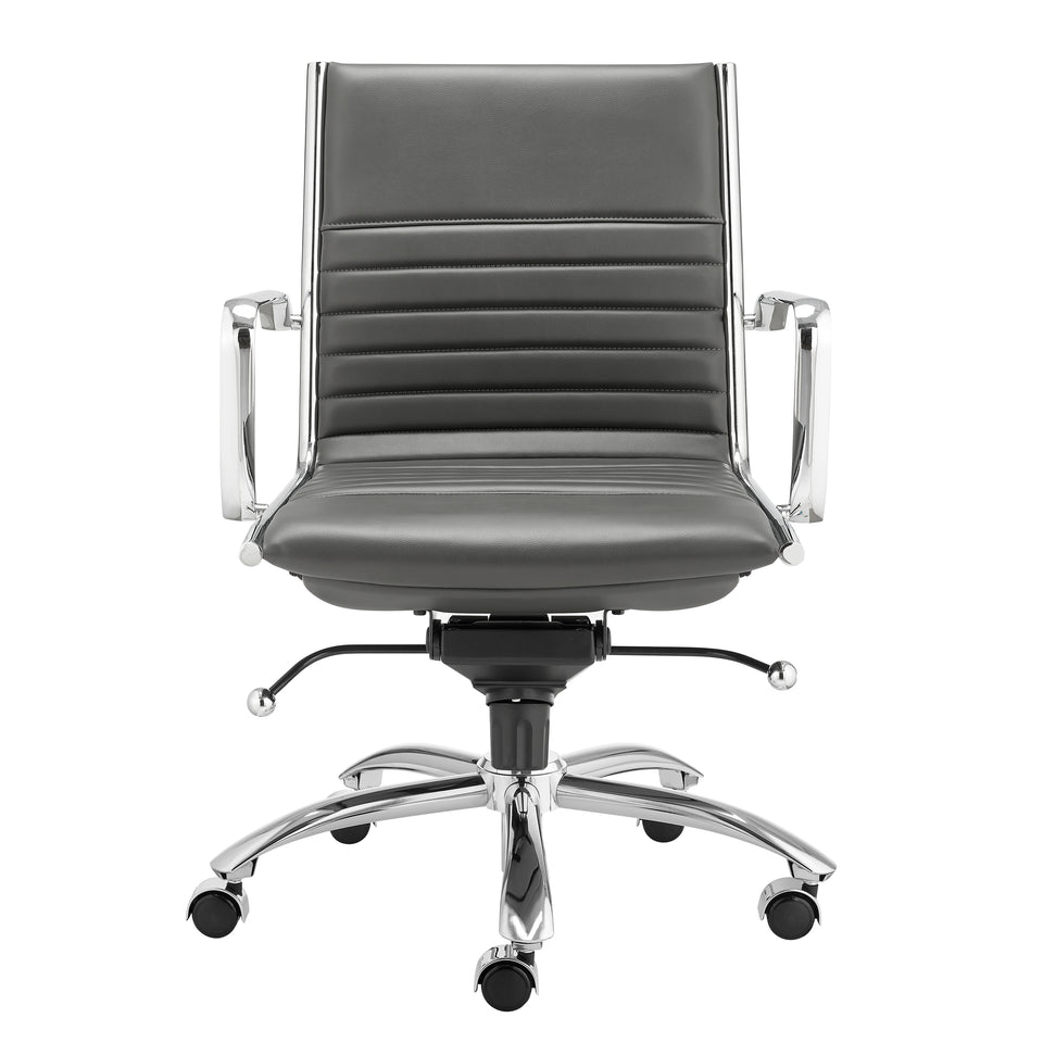 Dirk Low Back Office Chair in Leatherette