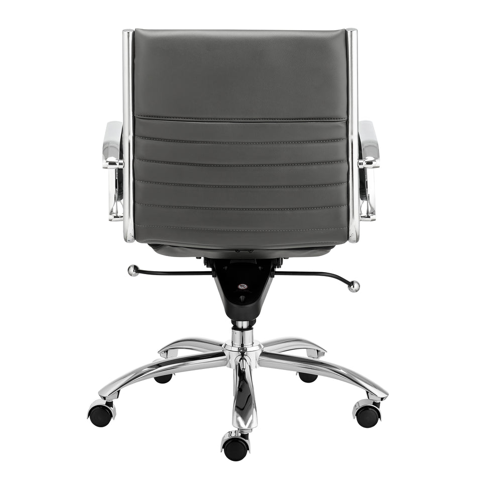 Dirk Low Back Office Chair in Leatherette