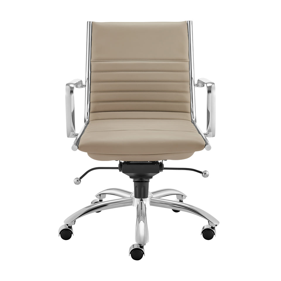 Dirk Low Back Office Chair in Leatherette