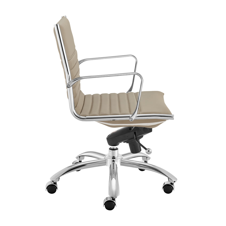 Dirk Low Back Office Chair in Leatherette