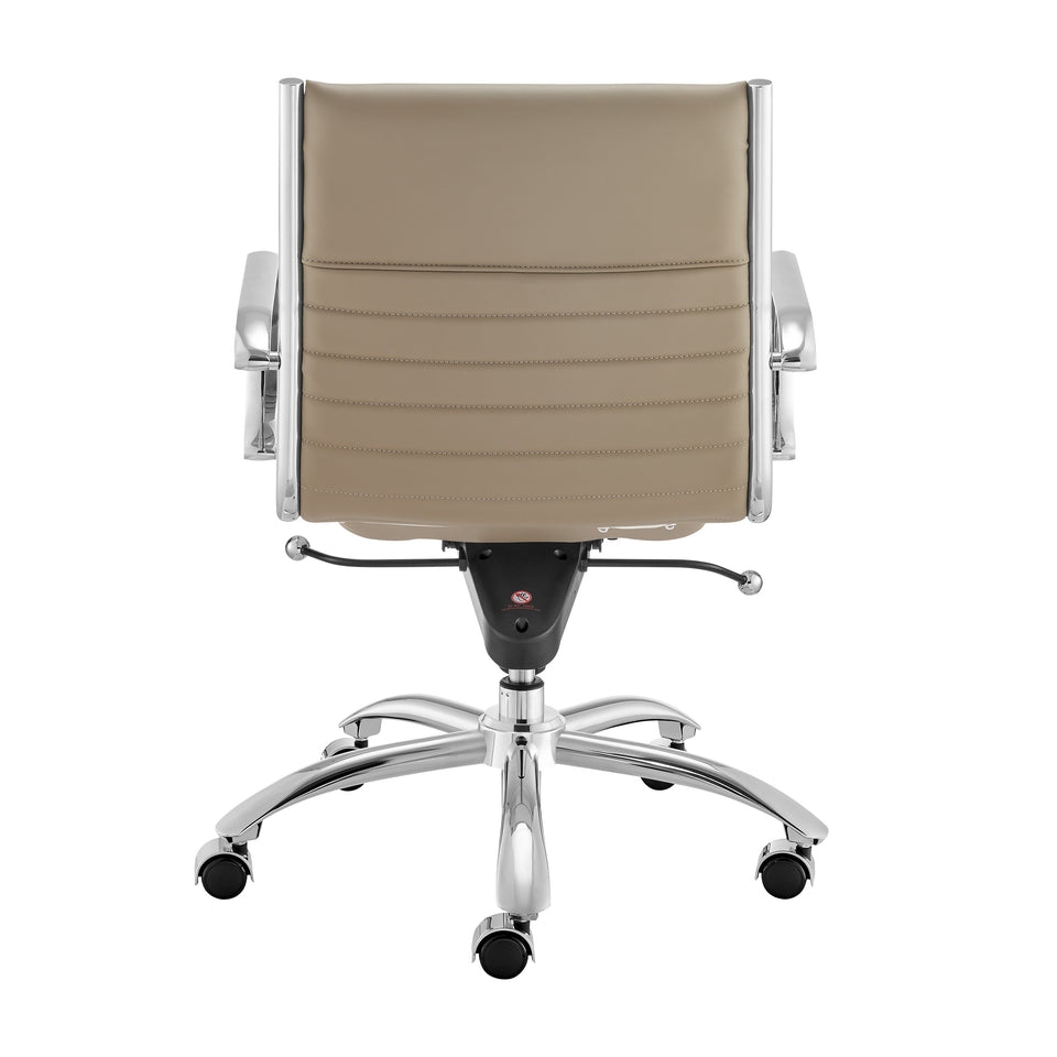 Dirk Low Back Office Chair in Leatherette