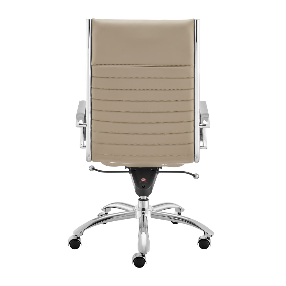 office chair - back view