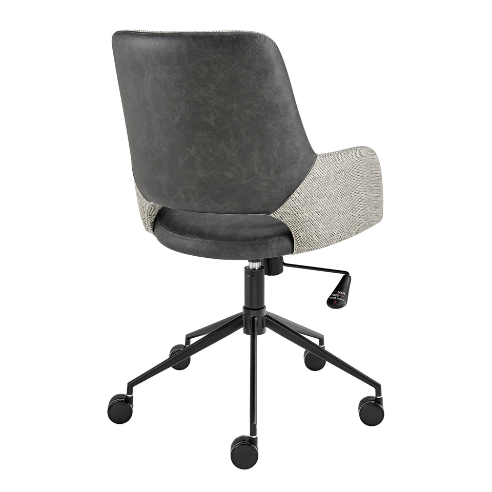 office chair - back view
